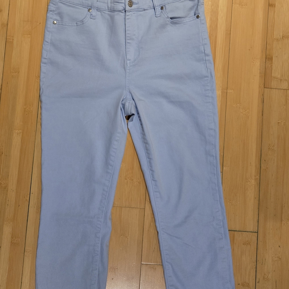 Buffalo David Bitton Women's Sky Blue Ankle Jeans